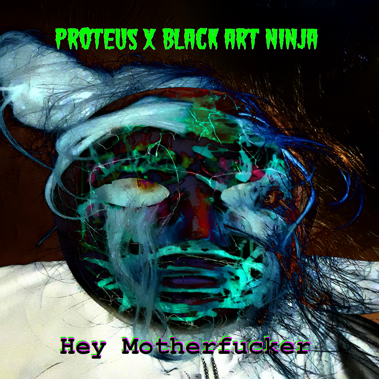 PROTEUS X BLACK ART NINJA: ENTER THE WARPED WORLD OF HEY MOTHERFUNKER