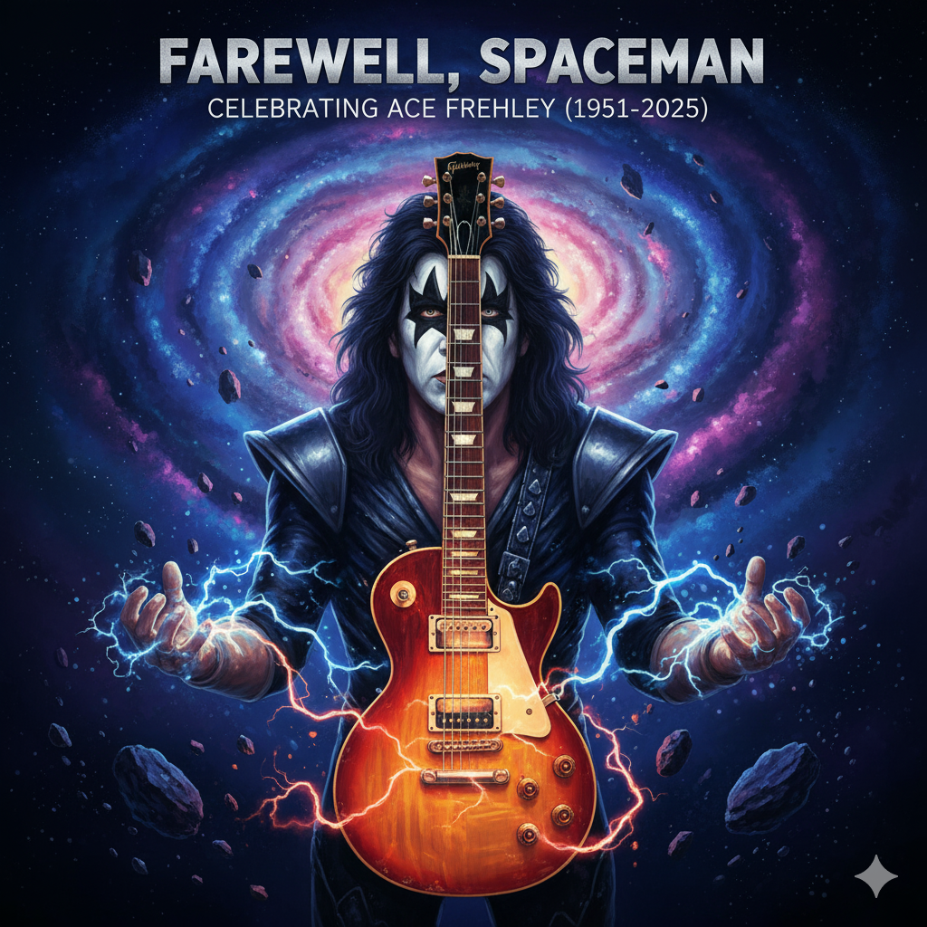 Farewell, Spaceman: Celebrating the History, Genius, and Cosmic Riffs of Ace Frehley (1951-2025)