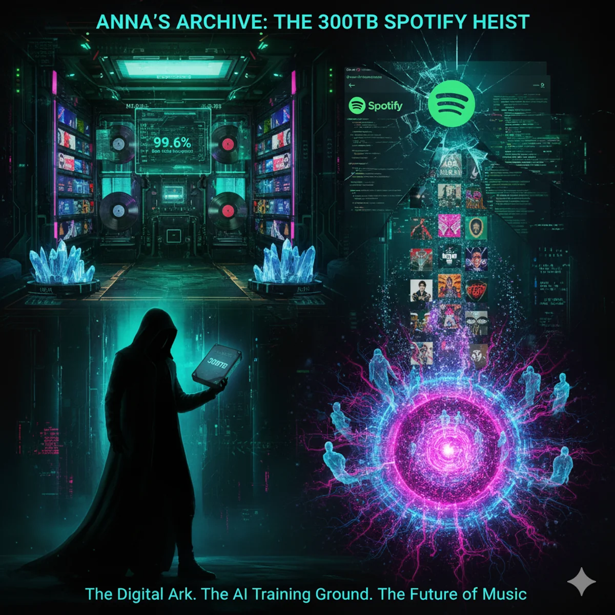 300 terabytes: The Spotify Heist
