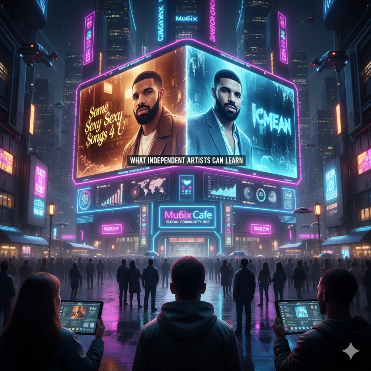 Drake's Record-Breaking 2025: From $ome $exy $ongs 4 U to Iceman - What Independent Artists Can Learn