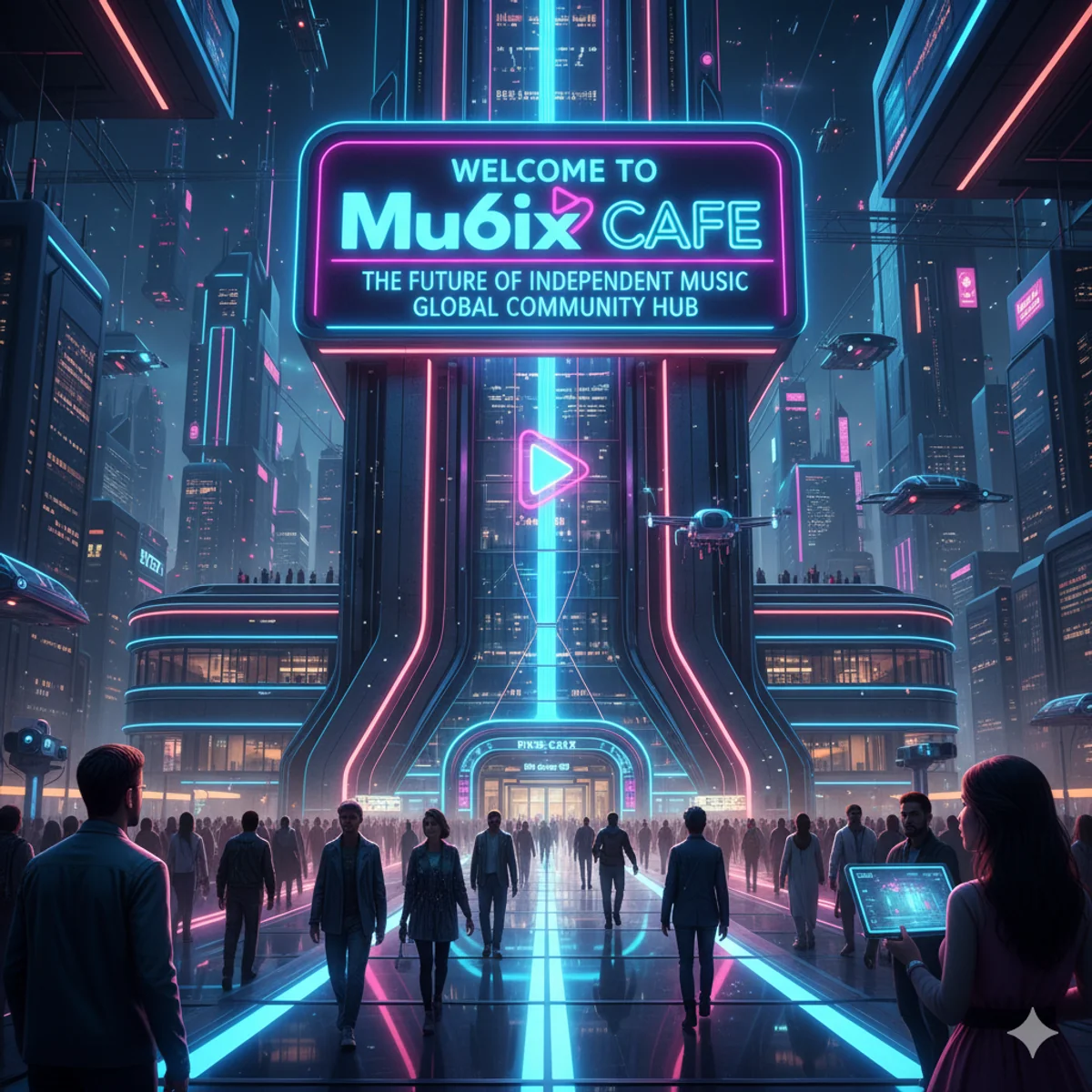 Welcome to Mu6ix Cafe: The Future of Independent Music