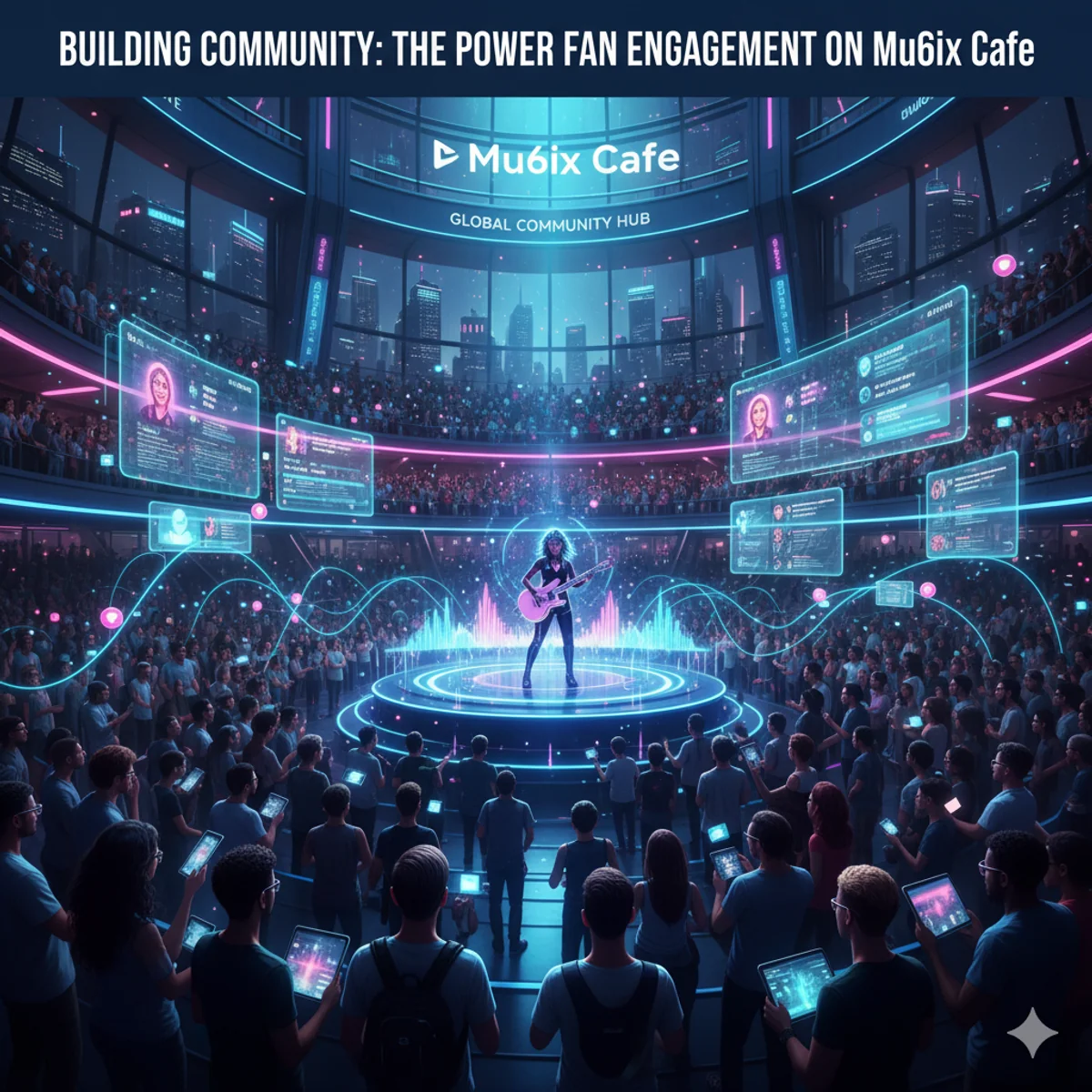 Building Community: The Power of Fan Engagement on Mu6ix Cafe