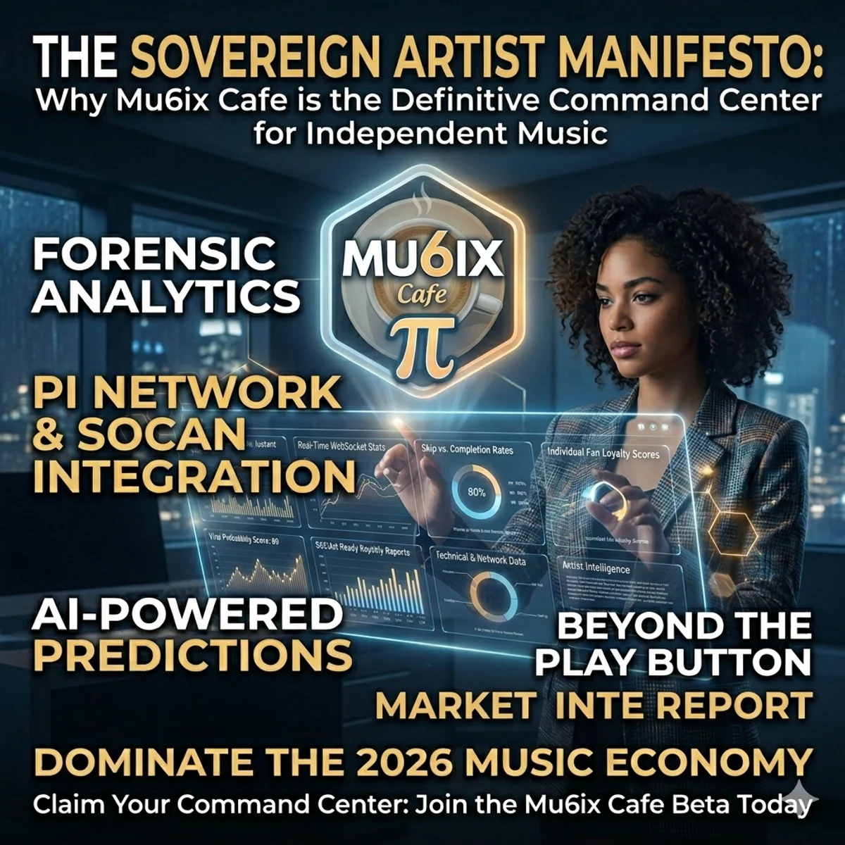 The 2026 Sovereign Artist Manifesto: Why Mu6ix Cafe is the Definitive Command Center for Independent Music