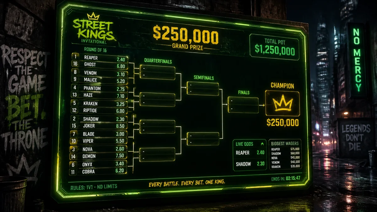 Chapter 3: Wagers & Tournaments – High Stakes, Higher Glory