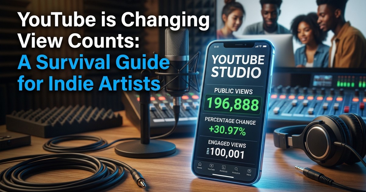 YouTube Is Changing How It Counts Views: What Independent Artists Need to Know